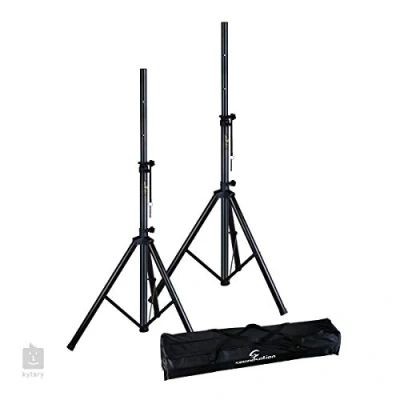 Immagine di Coppia Supporti Stativi Per Diffusori Casse Audio Soundsation SPST SET70 BK EX DEMO
