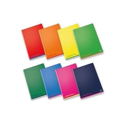 Immagine di Pigna Colours 02136410B Quaderni a righe, 0B terza elementare, Colori assortiti, Formato A5 (15 x 21 cm), Confezione da 10