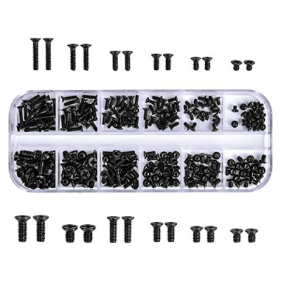 Immagine di Chstarina 240 Pezzi M2 M2.5 M3 Viti per computer Laptop Portatili Accessorio di riparazione del portatile IBM HP Dell Samsung Sony Toshiba Gateway Acer Lenovo.