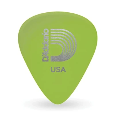 Immagine di D&#039;Addario 1CCG4 10 Confezione da Plettri Medi Planet Waves, in Celluloide, Fosforescente
