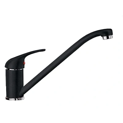 Immagine di Blanco DARAS 517721 Miscelatore per cucina, ad alta pressione, con finitura Silgranit, antracite, 1 pezzo