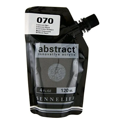 Immagine di 070 ABSTRACT 120ML NERO IRIDESCENTE