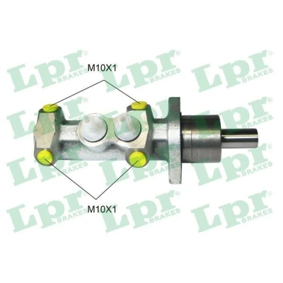 Immagine di LPR 1939 Pompa Freno 22,2mm Ghisa 10 X 1 (4) FIAT: Punto II Hatchback, Grande Palio I Hatchback