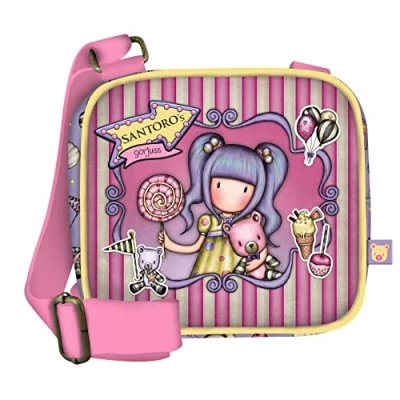 Immagine di SAFTA Mini Tracolla Incrociata Gorjuss Fairground First Prize 16,5 x 15 6,5 cm, Multicolore, 1039GJ10