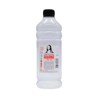 Immagine di Colla trasparente per fai da te. in PVA. senza solventi bambini. Adatto Non tossico, a base d&#039;acqua (500 ml)