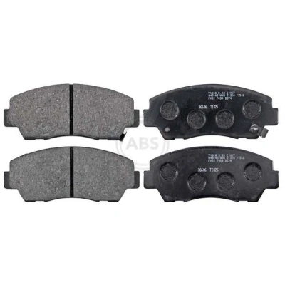 Immagine di A.B.S. 36606 Kit pastiglie freno con segnalatore acustico usura MAZDA: Serie B Pick up