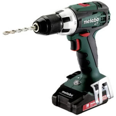 Immagine di Metabo BS 18 LT Compact 602102530 Trapano avvitatore a batteria LiHD incl. seconda batteria, accessori