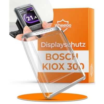 Immagine di Wheeloo Bosch Kiox 300 Pellicola protettiva per schermo Ebike I trasparente E impermeabile Bike Display Accessori