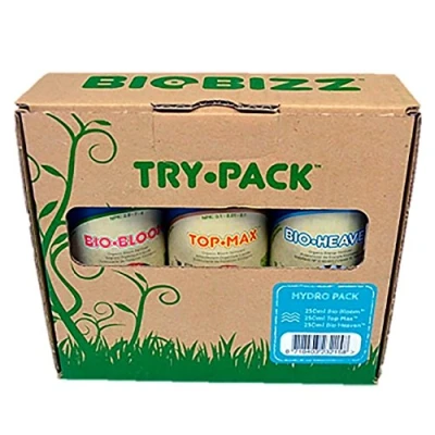 Immagine di BioBizz Try·Pack Kit Coltivazione Hydro