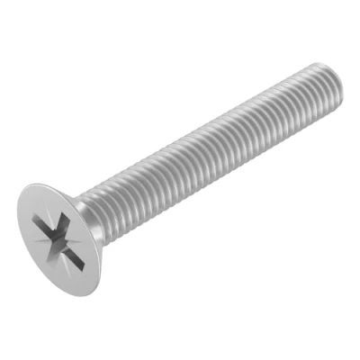 Immagine di SECCARO Viti a testa svasata M3 x 20 mm, in acciaio inox V2A VA A2, DIN 965, Phillips PZ, filettatura completa, pezzi