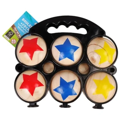 Immagine di MGM Grand Les Zamibois pétanque Bois 048047A 22 cm Boules en À de 5 Ans Palle di Bocce, 048047A, cm, Palline in Legno, a Partire da Anni, Colore