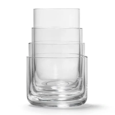 Immagine di aarke Nesting Glasses, Vetro cristallo 4 x 290 ml, Lavabile in Lavastoviglie