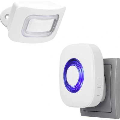 Immagine di PENTATECH Rilevatore di movimento FD25 Bianco Kit 82 dB 34112