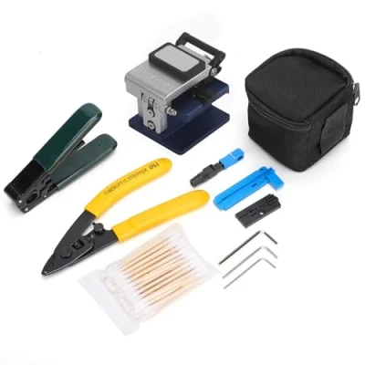 Immagine di Kit di strumenti Spogliatura fibre ottiche giunzioni FTTH con set in fibra FC 6S