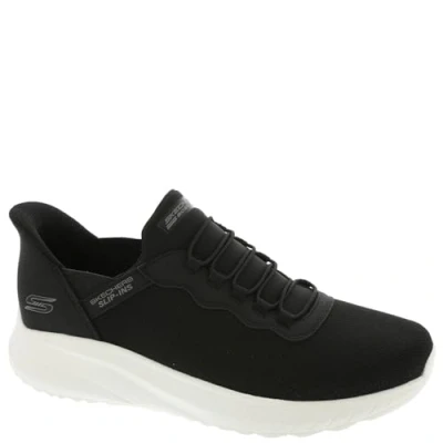 Immagine di Skechers Bobs Squad Caos Hype Quotidiano, Senza Lacci Uomo, Finiture Bianche in Maglia Nera, 42.5 EU