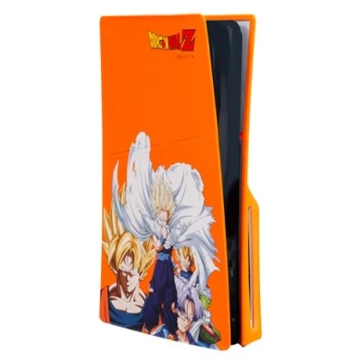 Immagine di FRTEC Custodia in silicone per console PS5, Disc Edition, antipolvere e antigraffio, doppia cover installazione semplice (PS5 Slim)