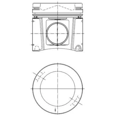 Immagine di Pistone KOLBENSCHMIDT 40448601