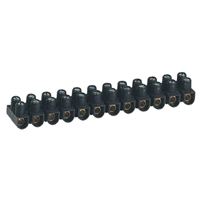 Immagine di Legrand LEG98432 Morsetto di collegamento Nylbloc 57 A, 2 morsetti a vite, 10 mm, colore: Nero