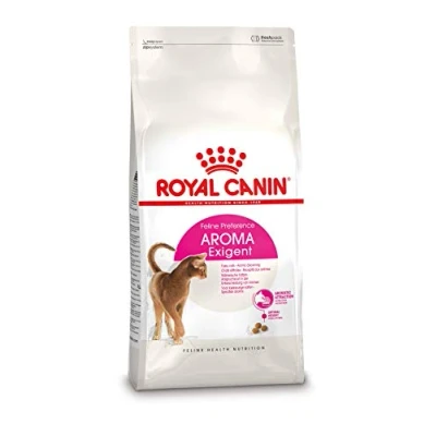 Immagine di Multipack risparmio! 2 x Royal Canin Feline Crocchette per gatti 10 kg Aroma Exigent