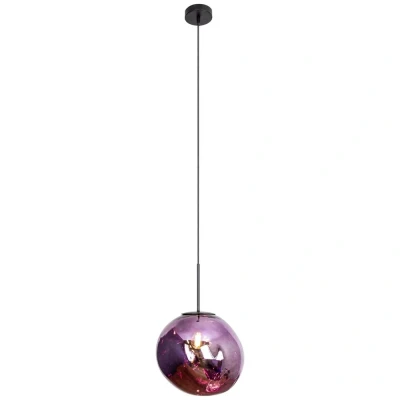 Immagine di ECO Light CANOPUS 9550 S 1 28 PP Lampada a sospensione E27 Violetto