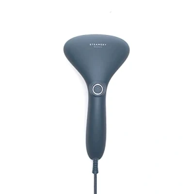 Immagine di Steamery Cirrus 2 Stiratrice a Vapore Portatile, 1500W, Riscalda in 30 secondi, Ideale per Viaggiare, Elimina le Pieghe, Blu