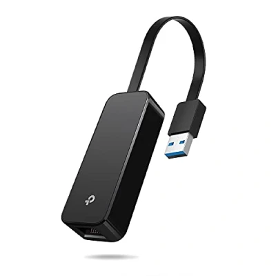 Immagine di TP Link UE306 Adattatore di Rete da USB 3.0 a Gigabit Ethernet 10/100/1000, Design Pieghevole e Portatile, Plug&amp;Play in Nintendo Switch
