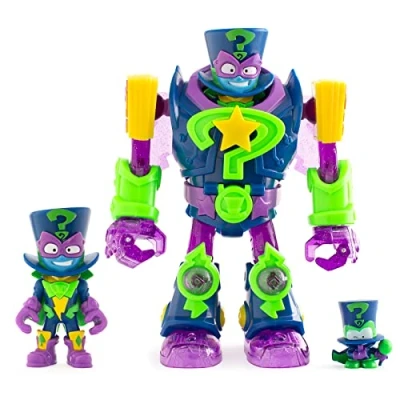 Immagine di SUPERTHINGS Superbot Enigma Robot snodabile con accessori da combattimento, 1 Kazoom Kid e SuperThing esclusivi.