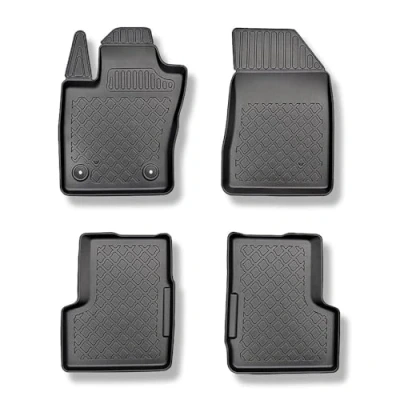 Immagine di Mossa Tappetini auto in TPE compatibili con Jeep Renegade SUV (09.2014 ) tappeti neri G
