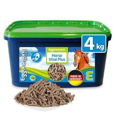 Immagine di Eggersmann Mein Pferdefutter Horse Vital Plus 4 kg Mangime Minerale per Cavalli di Tutti i Tipi Ricco vitamine Una Fornitura ottimale a Tutto Tondo completare Il