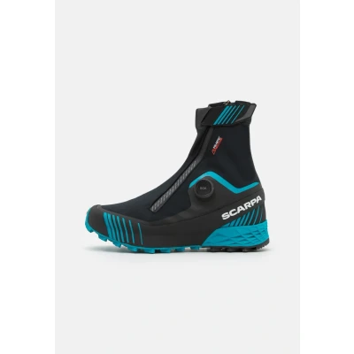 Immagine di Scarpa Ribelle RUN Kalibra Unisex Scarpe da trail running, Taglia: 43, Black/azure Tessuto / sintetico