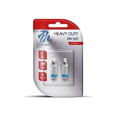 Immagine di M Tech lb923b Blister 2 x C5 W 36 6 LED 3 mm 24 V