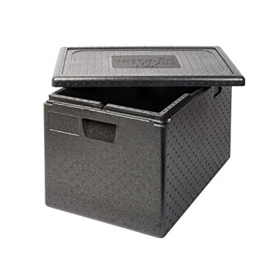 Immagine di Thermo Future Box GN 1/1 Premium Thermobox Contenitore termico con coperchio, 61 litri, 60 x 40 cm, in EPP (polipropilene espanso)