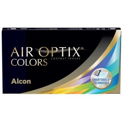 Immagine di Air Optix Colors Lenti a Contatto Mensili, Colore Gray, 2 Lenti, BC 8.6 mm, DIA 14.2 +0.5 Diopt