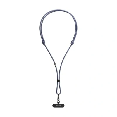 Immagine di Native Union City Sling Tracolla regolabile &amp; removibile per smartphone crossbody iPhone 15, 14, 13 e la maggior parte degli Realizzato al 100% in poliestere riciclato (Blu navy)