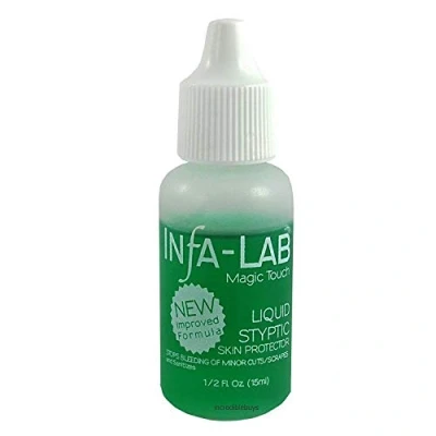 Immagine di Infa Lab MAGIC TOUCH Liquid Styptic Nails Stop Bleeding Skin Protector Infalab by