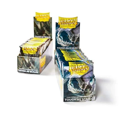 Immagine di Arcane Tinman ART13001 AT 13001 Dragon Shield Klar Card Game, Cream, One Size, Polipropilene (PP)
