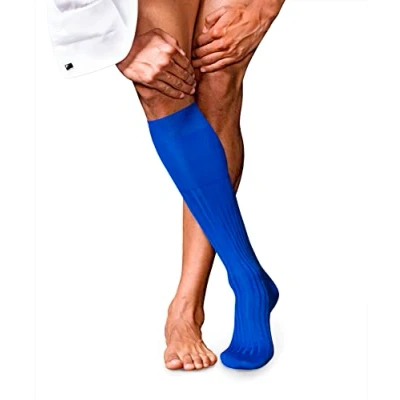 Immagine di Falke NO. 13 Finest Piuma Cotton Kneehigh Calze olympic, Uomo, Taglia: 45/46, Olympic