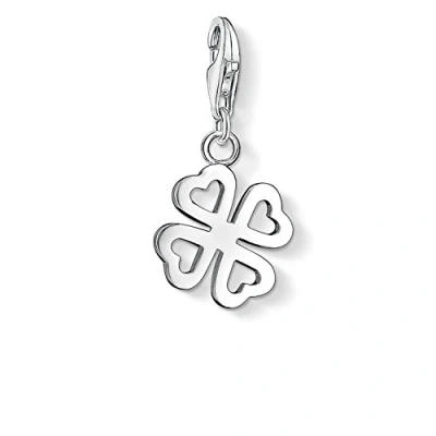 Immagine di Thomas Sabo Charm da Donna, a Forma di Quadrifoglio, in Argento Sterling 925, 0790 001 12