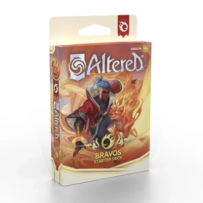 Immagine di Equinox Altered: Beyond the Gates Bravos Starter Deck 40 Cards Set with Hero Kojo Innovative Non Combat Gameplay, Collectible Trading Card Game, Età 13+ for 2 Players, 20 30 Minuti
