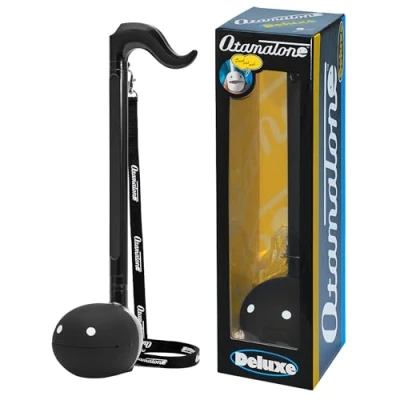 Immagine di Otamatone Deluxe [Manuale Inglese] Strumento Musicale Elettronico Giapponese, Sintetizzatore Portatile di Cube/Maywa Denki dal Giappone, Nero…