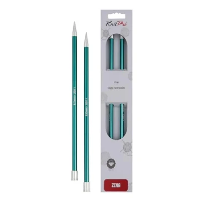 Immagine di KnitPro Punta Singola Zing, in Alluminio, Multicolore, 25 cm x 8.00 mm