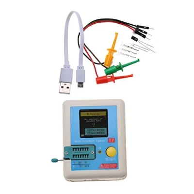 Immagine di Transistor tester LCR T7 TFT retroilluminazione display colorato componenti elettronici 0.1 MHz