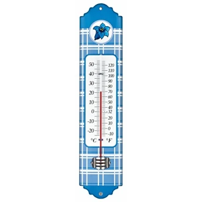 Immagine di TFA Dostmann Enzian Termometro per Interni ed Esterni, in Metallo, 66 x 13 295 mm