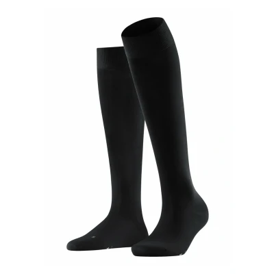 Immagine di FALKE Vitalizer W KH cotone con compressione 1 paio, Calzini lunghi Donna, Nero (Black 3009), 41 42