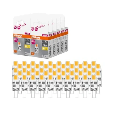 Immagine di OSRAM BASEPINMIC10 CL 1W 827 12V G4 10X5 1 W, Sostituzione 10w, 50 Unità (Confezione da 10)