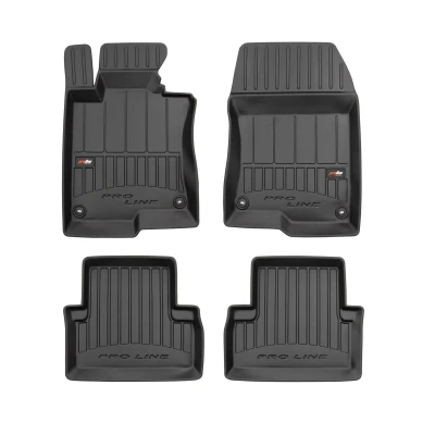 Immagine di FROGUM 3D407466 Set tappetino Gomma anteriore e posteriore 4 nero
