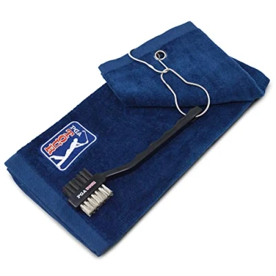 Immagine di PGA TOUR Set asciugamano e spazzole colore: Blu