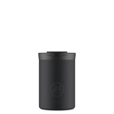 Immagine di 24Bottles Trinkbecher Travel Tumbler 350 ML Altri accessori, Taglia: One Size, Stone tuxedo black
