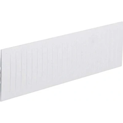 Immagine di Hager ZZ35S Striscia di copertura Bianco puro (RAL 9010) 1 pz.