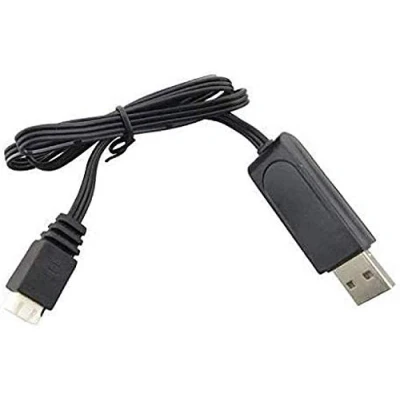 Immagine di YUNIQUE GREEN CLEAN POWER Cavo di Ricarica USB 7.4V per Droni Compatibile con SYMA X8C/X8G/Hubsan H501S Connettore USB, Adatte Batterie Lipo, Nero, Plastica
